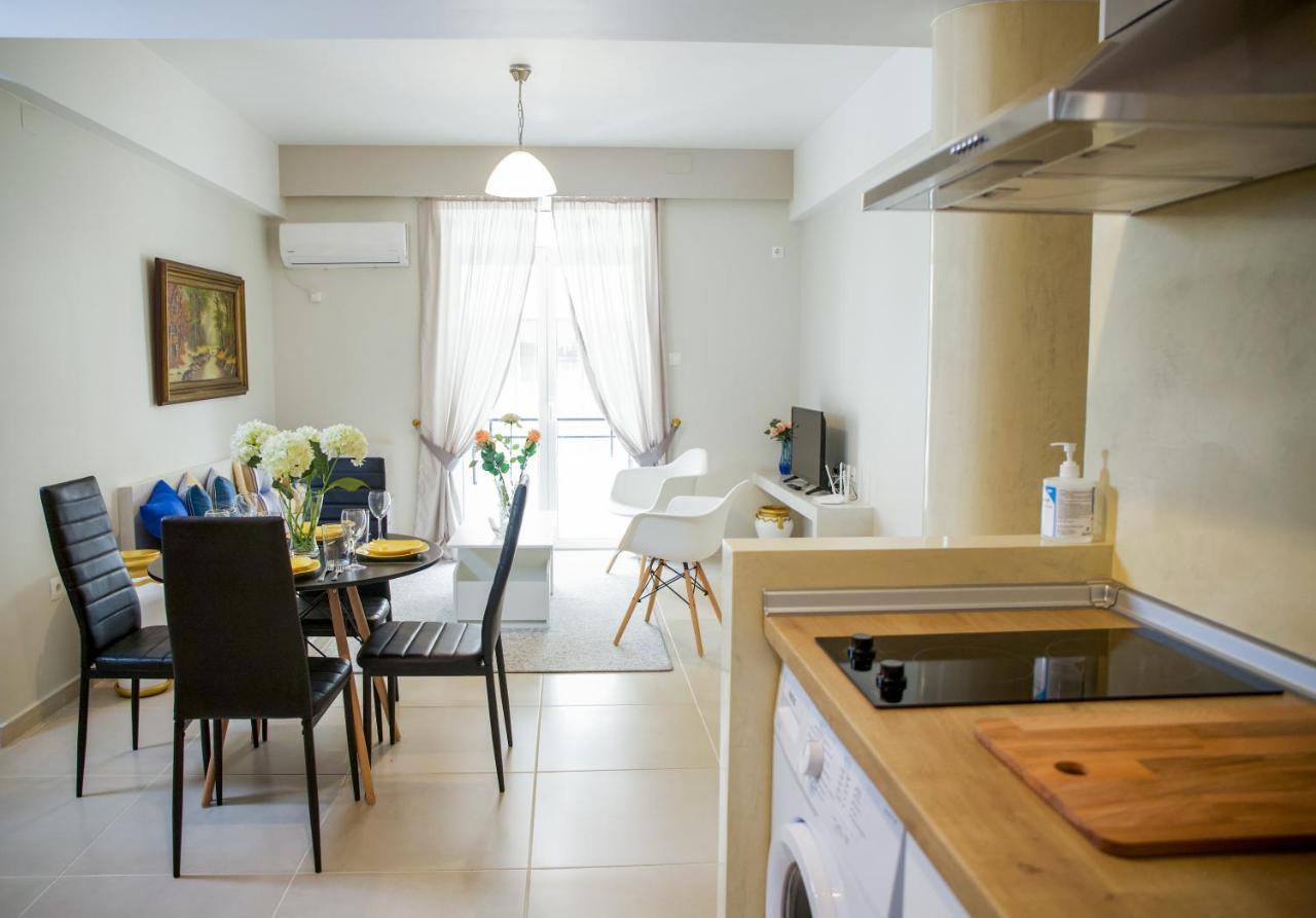 Praxitelis Luxury Apartments Atény Exteriér fotografie