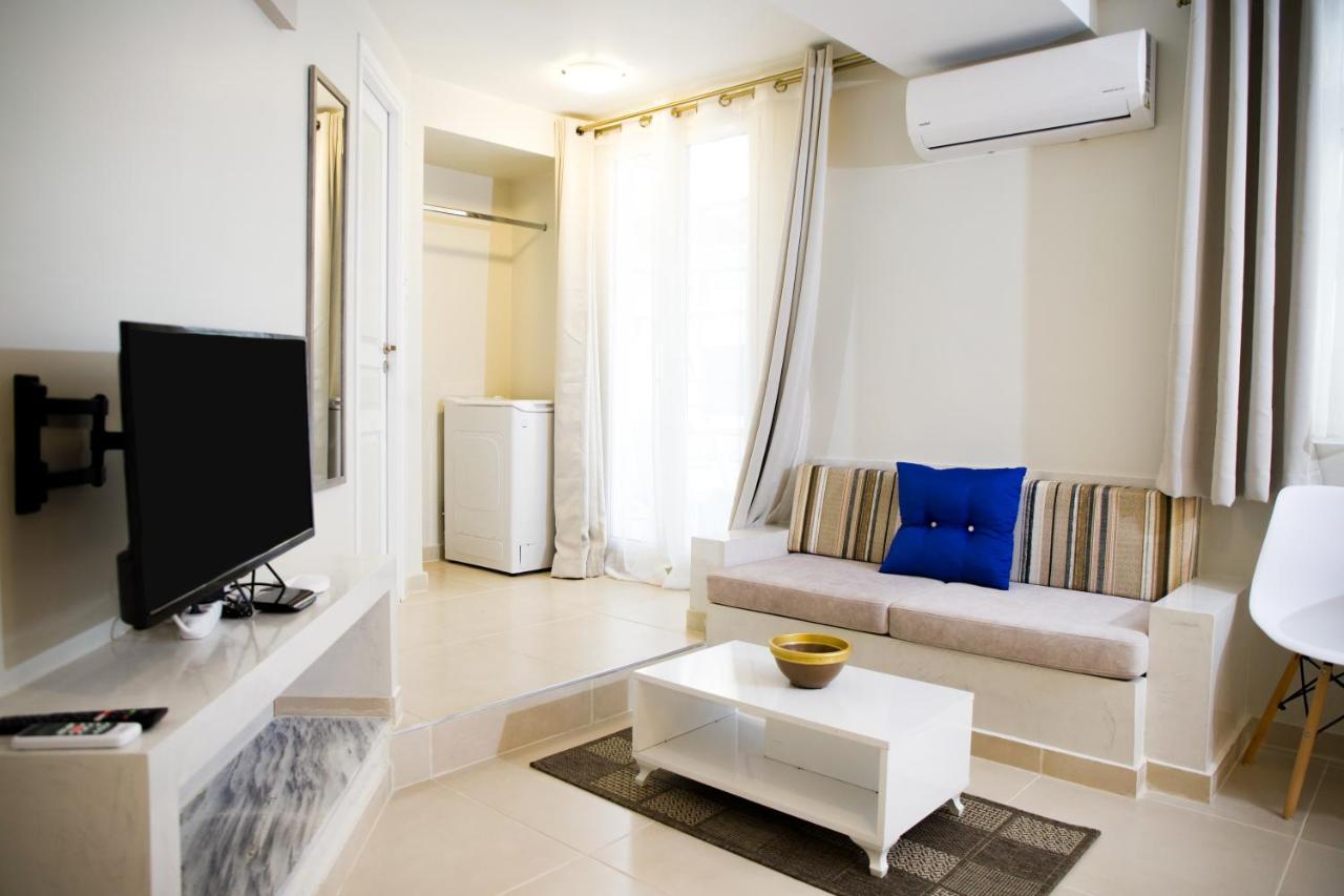 Praxitelis Luxury Apartments Atény Exteriér fotografie