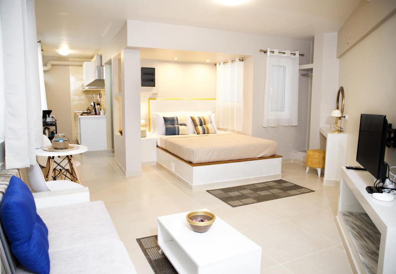 Praxitelis Luxury Apartments Atény Exteriér fotografie